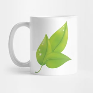 Morning Dew Leaf Mug